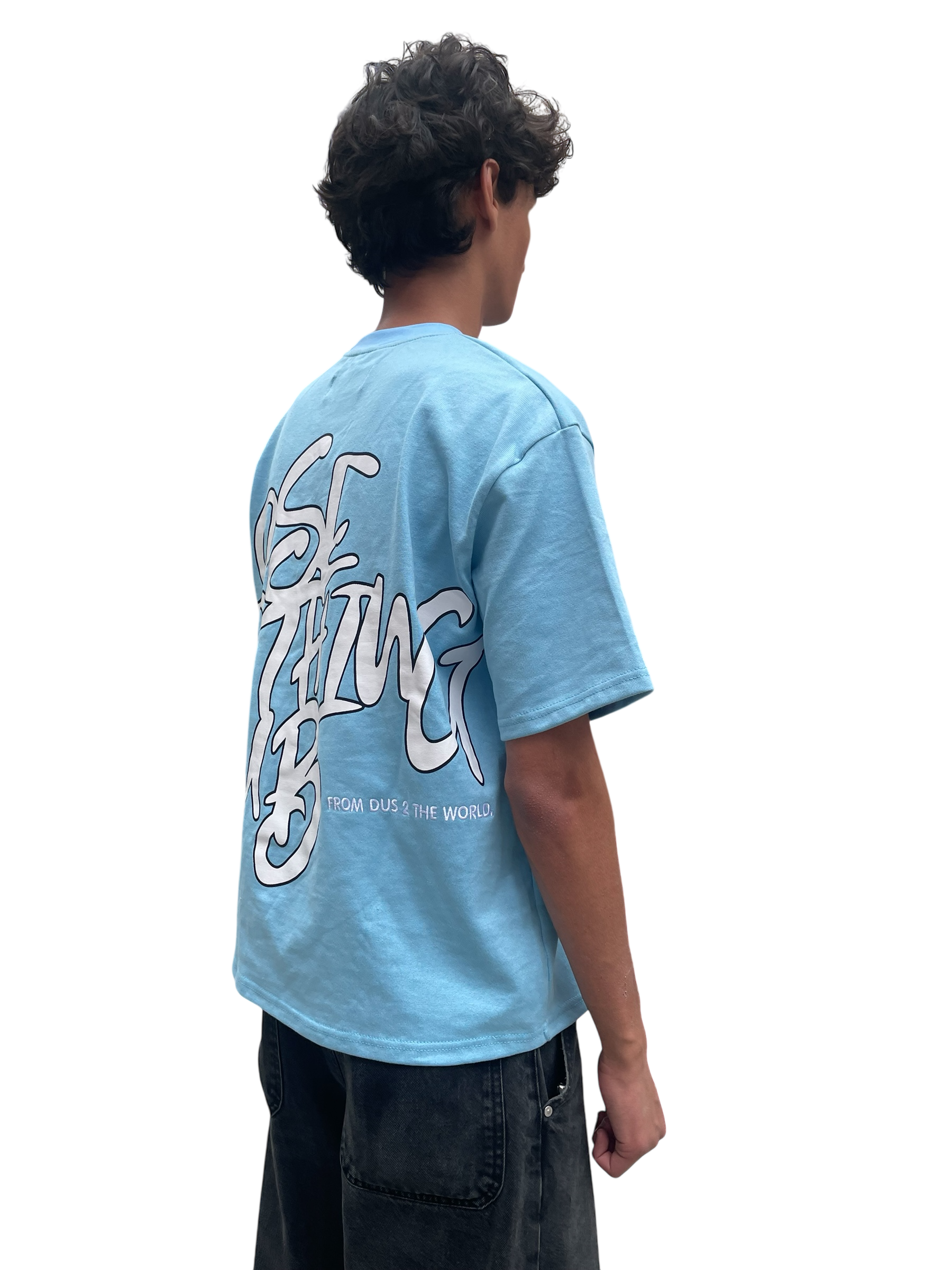 LNC OUTTA BOUNDS TEE BLUE WHITE