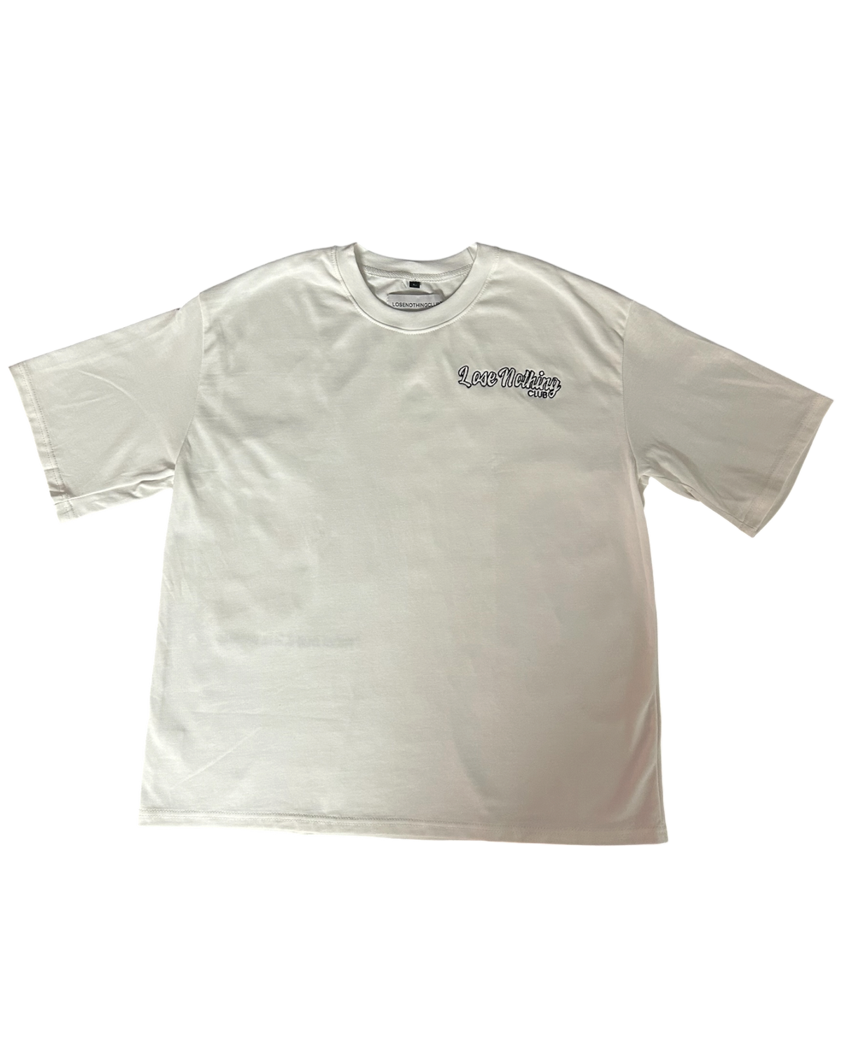 LNC OUTTA BOUNDS HEAVY TEE WHITE PINK