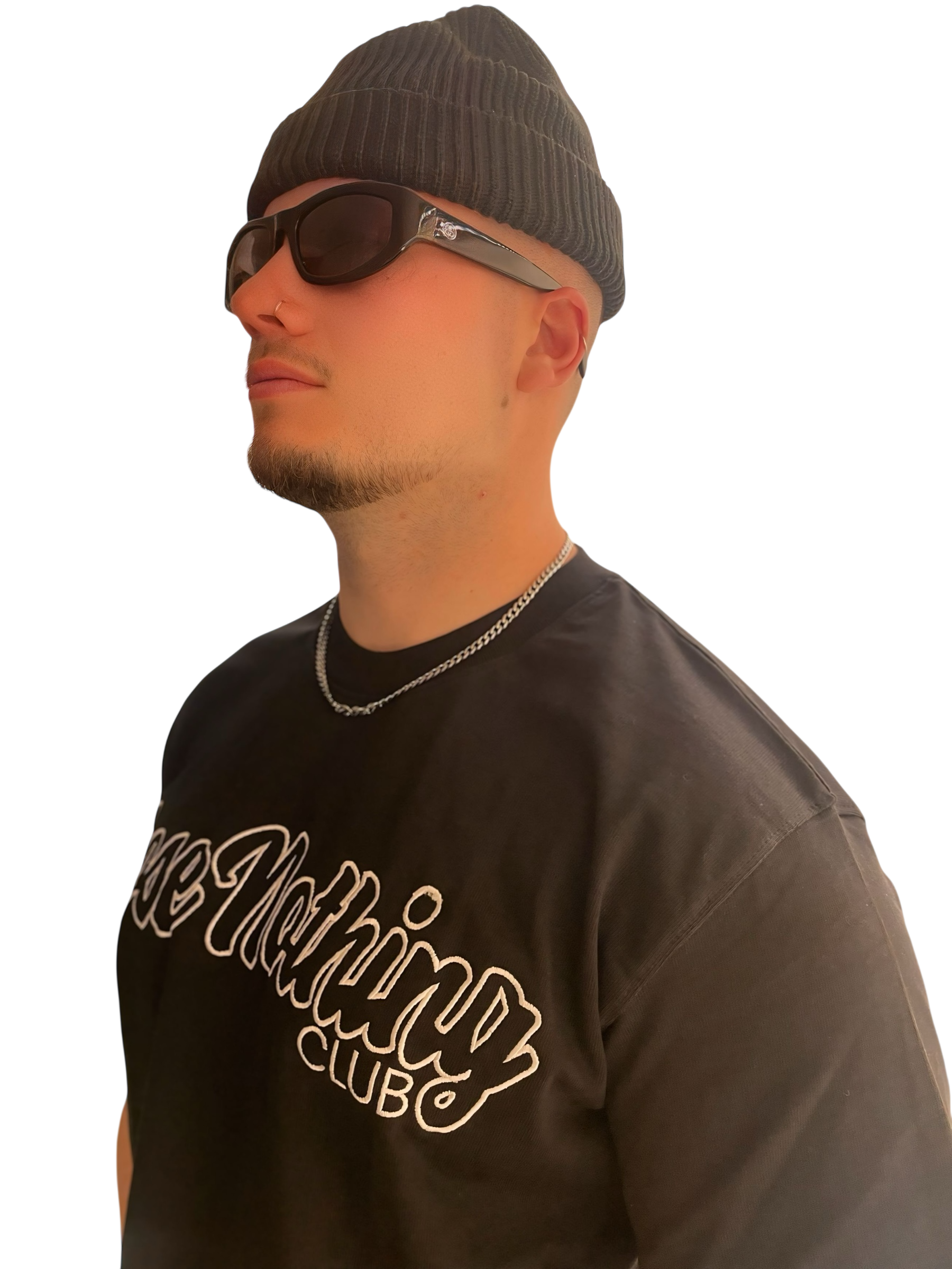 LNC LETTERING LOGO HEAVY TEE BLACK