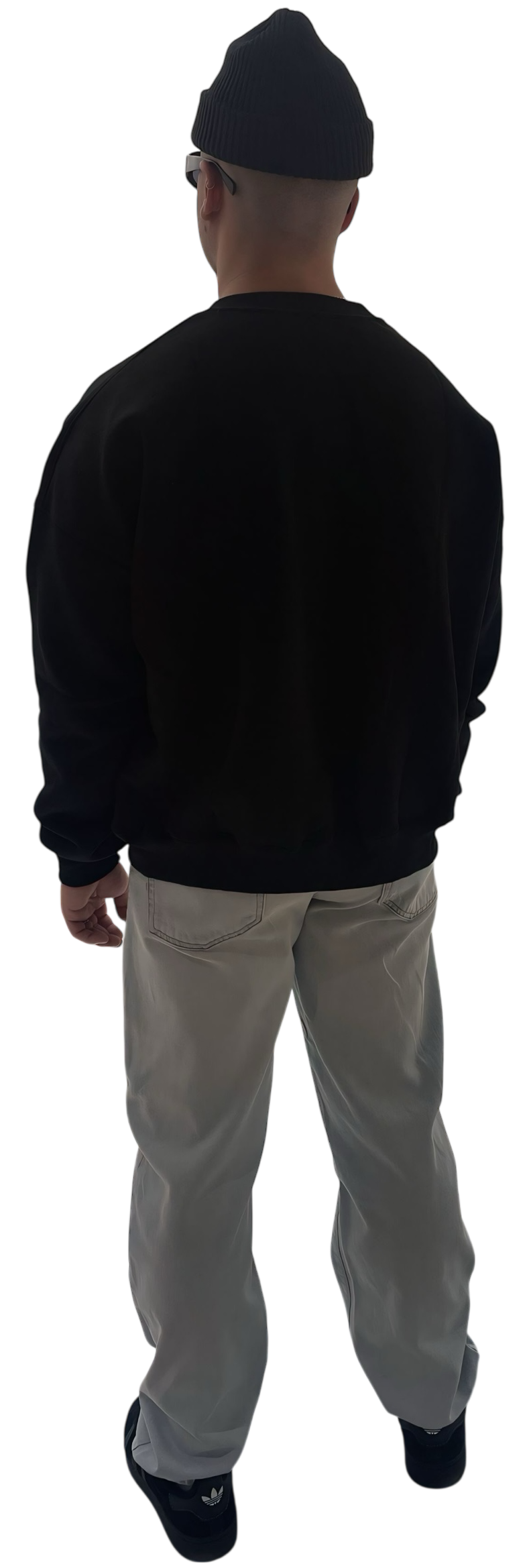 LNC ICONIC HEAVY SWEATER BLACK