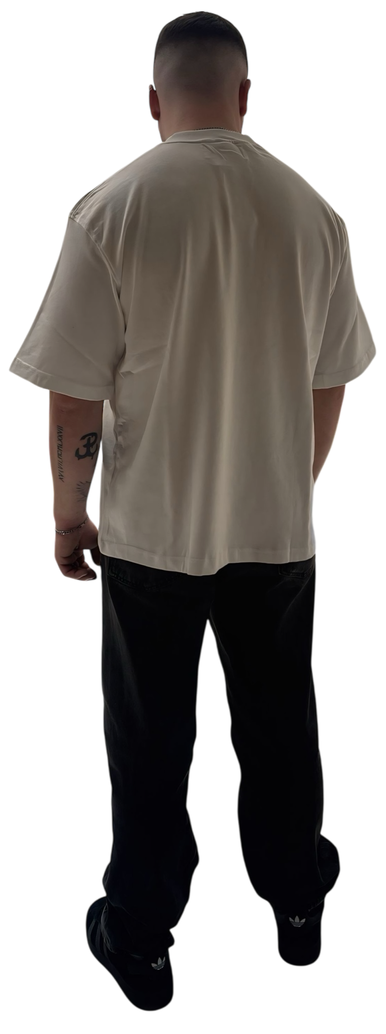 LNC LETTERING LOGO HEAVY TEE WHITE