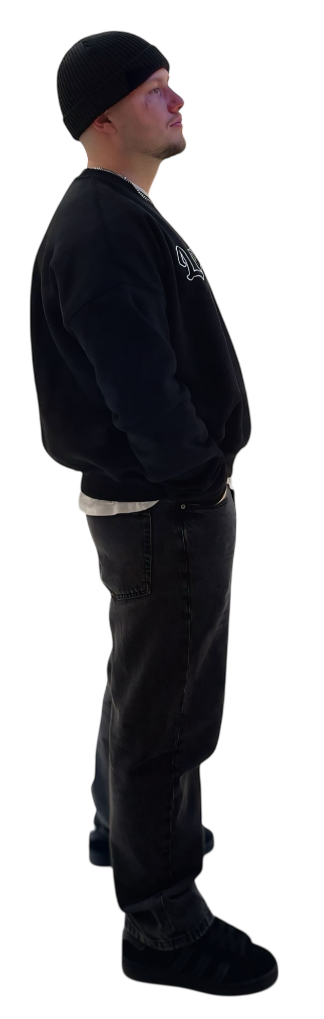 LNC OG HEAVY SWEATER  BLACK