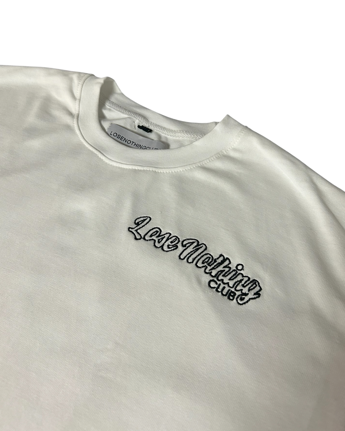 LNC OUTTA BOUNDS HEAVY TEE WHITE PINK