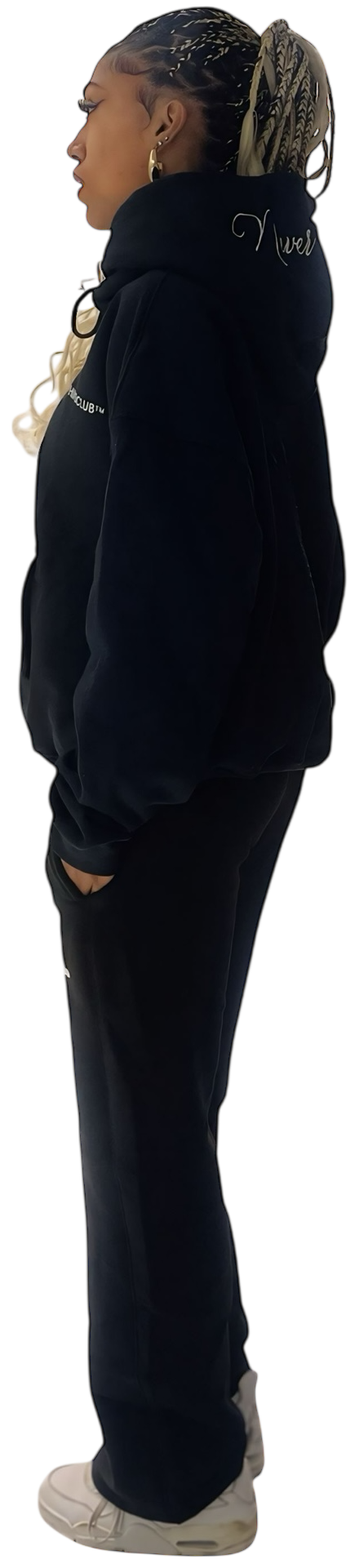 LNC TRAPPED HEAVY HOODIE BLACK