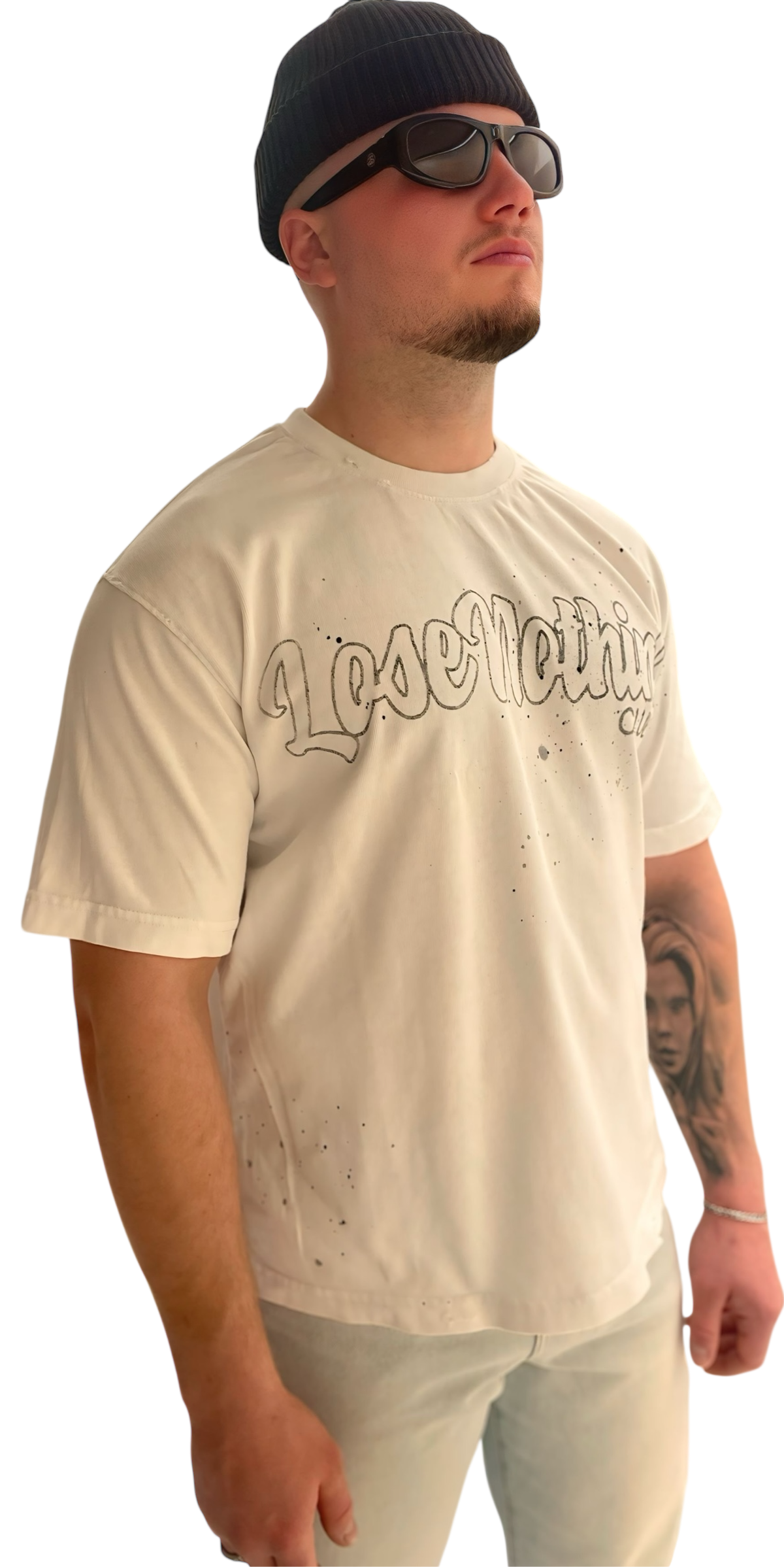LNC WORKING HEAVY TEE WHITE
