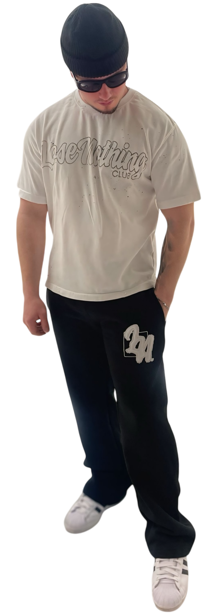 LNC ICONIC JOGGER BLACK