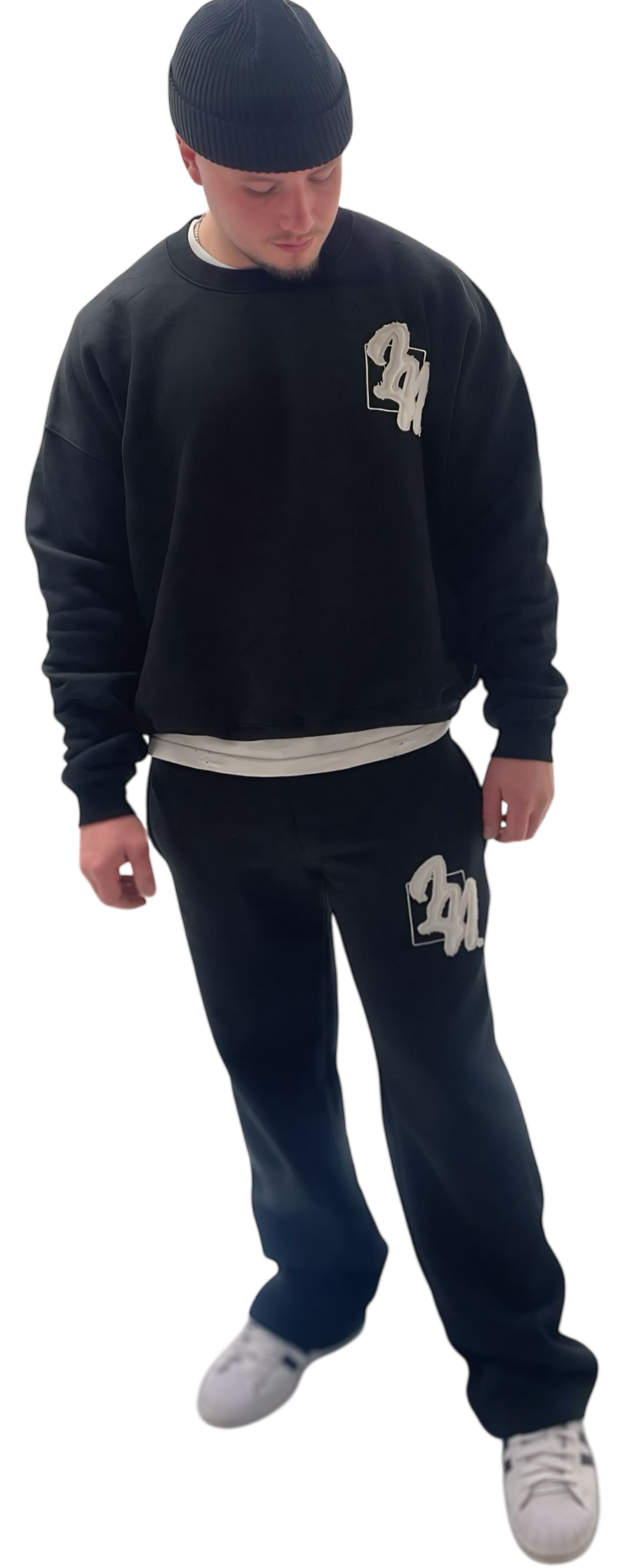 LNC ICONIC HEAVY TRACKSUIT BLACK
