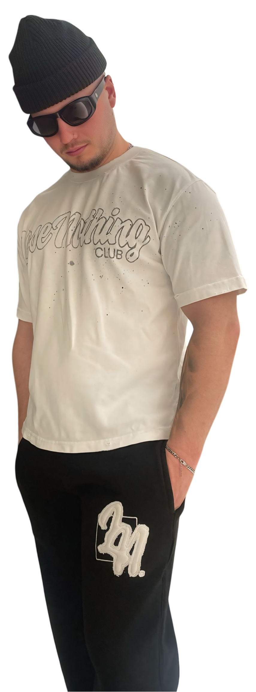 LNC ICONIC JOGGER BLACK