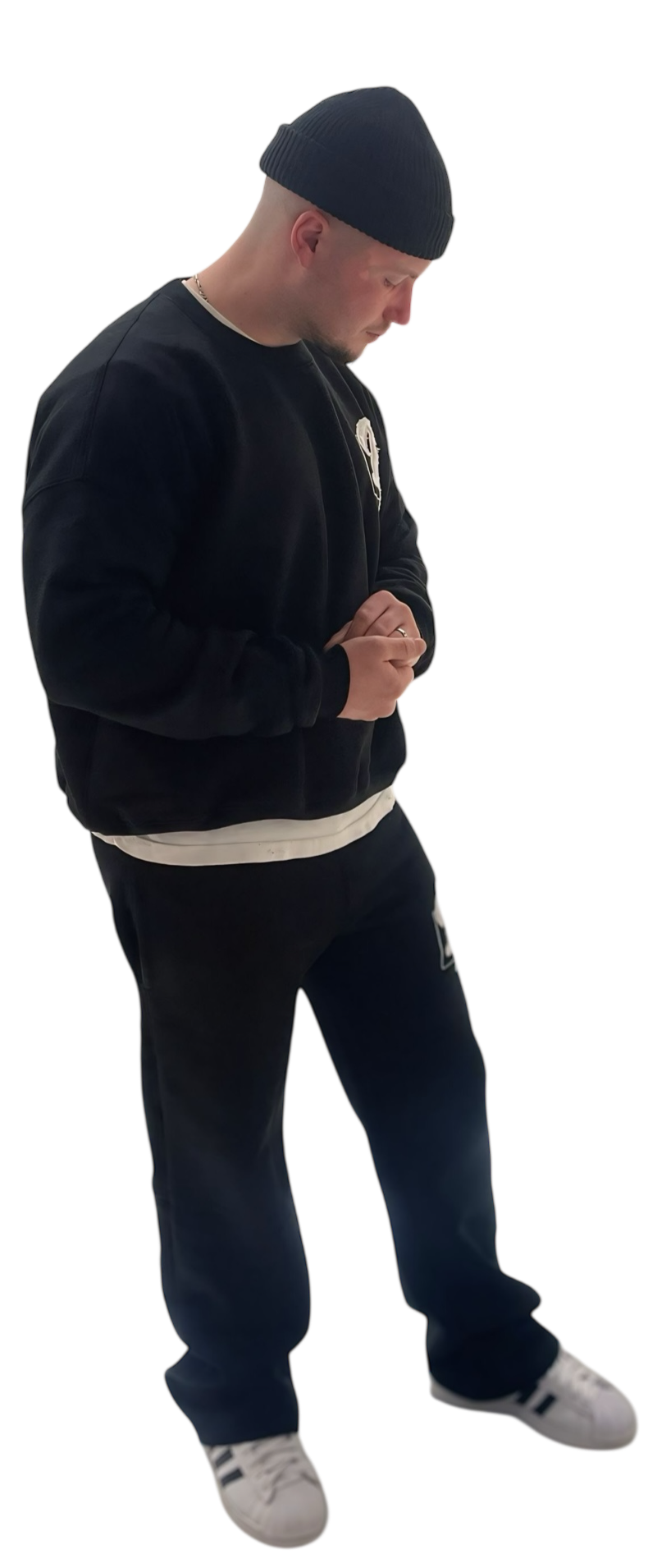 LNC ICONIC HEAVY TRACKSUIT BLACK