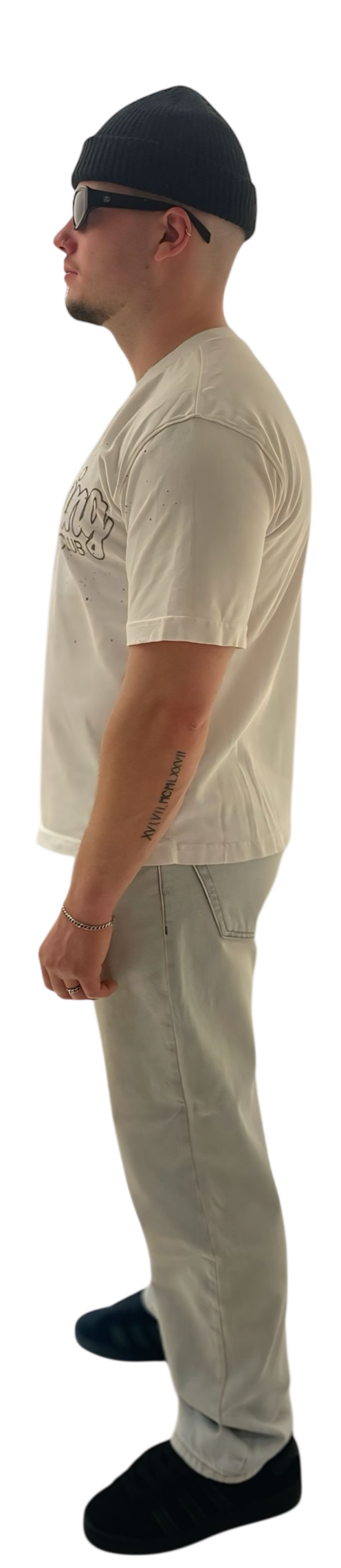 LNC WORKING HEAVY TEE WHITE