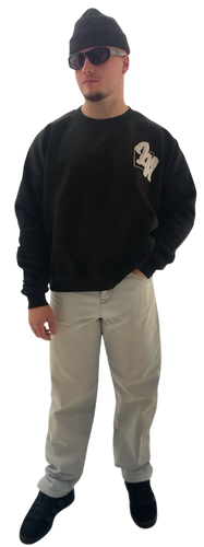 LNC ICONIC HEAVY SWEATER BLACK